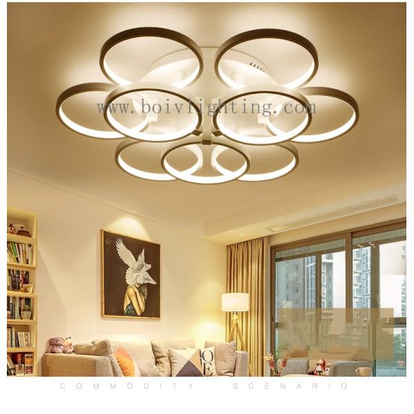 One LED Or Many LED Light Ceiling Lightings BV2057 WITE COLOR OR GRAY