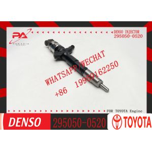 China 295050-0180 295050-0520 23670-0L090 23670-09350 Diesel Engine Components Injector Nozzle Hilux 1KD-FTV 3.0L Hilux 2KD-FTV 2.5L on sale