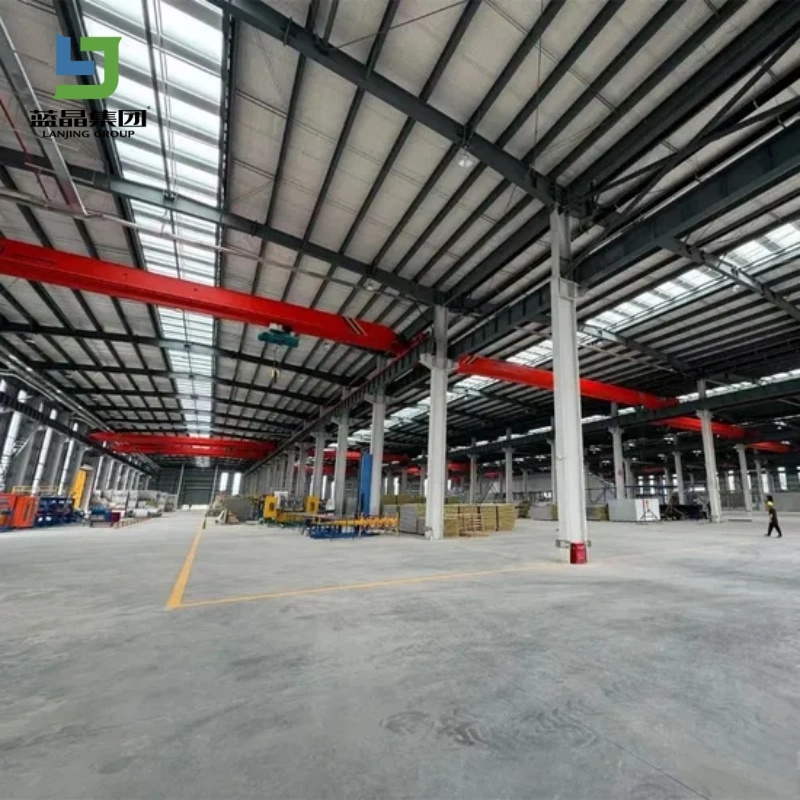Galvanized Light Steel Frame Prefabricated Steel Structure Warehouse Building