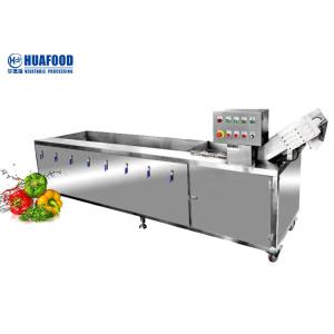 Ozone Disinfect Bubble 1T/H Fruit And Vegetable Washing Machine