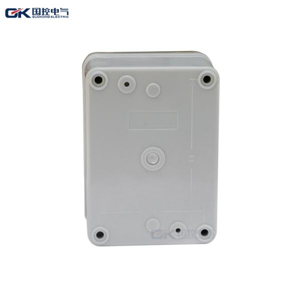 Copper Connection Plastic Waterproof Electrical Junction Box , Ip44 Junction Box Black