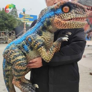 Waterproof Dinosaur Playground Equipment Animatronic Dinosaur Puppet For Dino