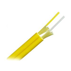 Duplex Zipcord Indoor Fiber Optic Cable 2 Core With PVC or LSZH Jacket