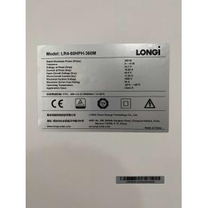 360W Aluminium Frame 30.3V 72 Cell Solar Panel