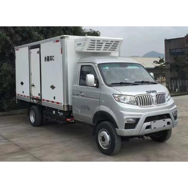 Refrigerated Mini Electric Truck 1.5T Loading Freezer Truck For Fresh Food