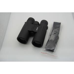 10x42 Waterproof Black Compact Travel Binoculars / Lightweight Binoculars For
