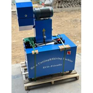 Electric 2 Inch 6-51mm 1/4 To 2 Inch Hose Cutting And Skiving Machine With Blade