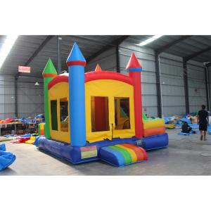 Age Range 8 to 13 Years Customized Color Inflatable Jumps Combo Bouncy Castle