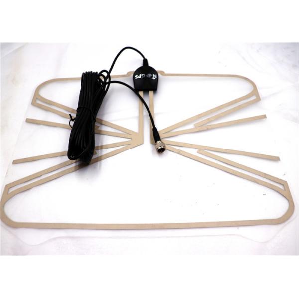 Quality Black Color F - Male Indoor Hdtv Antenna All Local Broadcast 4k / Vhf / Uhf Signal Channels for sale