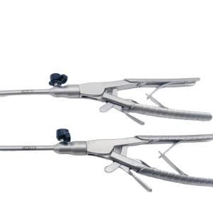 330mm 420mm Heavy V-Shape Handle Needle Holder Forceps for Laparoscopic Surgery