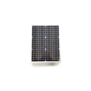 Small 25W Monocrystalline Solar Module High Transmission Tempered Glass IP65