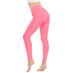 Seamless Womens Patterned Gym Leggings High Waisted Polyester And Spandex