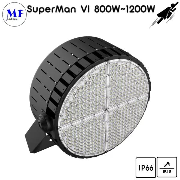 800W IP66 Stadium LED Flood Light Dustproof Waterproof High Protection IK10