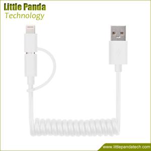 Wholesale Wholesale USB Data Cable Spiral Coiled USB Male to Micro USB Cable for Phone from china suppliers