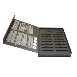 14 Positions Skincare Paper Cosmetic Box With Magnetic Closure