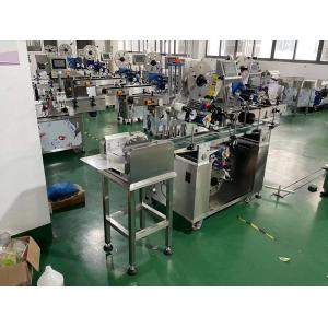 PLC Control Top And Bottom Labeling Machine 600-12000BPH