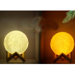 Novelty moon led night light for children fancy lunar lamp with colorful