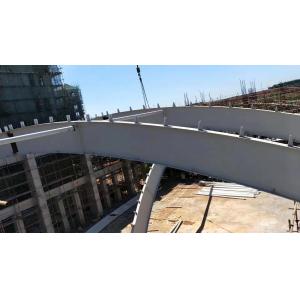 Durable Arc Steel Beam Poultry Farm Structure For Awning , Door Frame ,