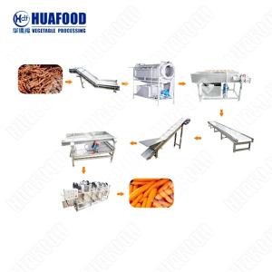 Air Bubble Food Drying Machine Vegetable Washing Processing Machine