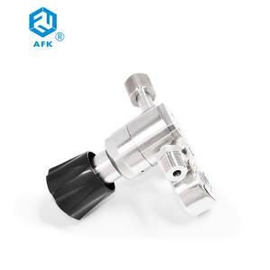 China AFK Stainless Steel R41 High Pressure Oxygen Regulator 4000psi With Inlet Outlet CGA320 on sale