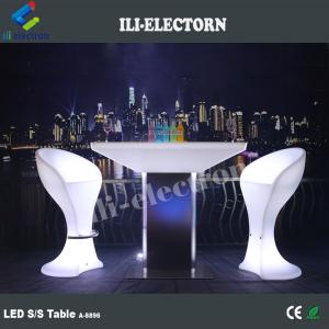 LED party rechargeable led coffee table