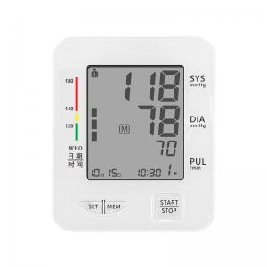 Wholesale Home Use Upper Arm Blood Pressure Monitor With Extra Large Cuff from china suppliers