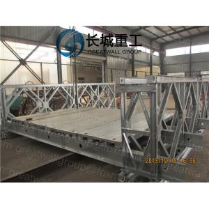 Firm Resistant 3 2 1 Bridge , Army Bailey Bridge Convenient Transportation