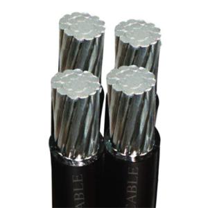 2 Awg Triplex Wire Abc Bundle Cable AAC AAAC ACSR Twisted Conductor