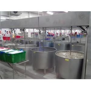 Large capacity drum mixer Shrimp Processing