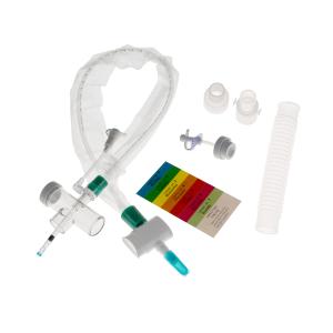 Endotracheal 7Fr Closed Suction System for ETT Inline Catheter Suctioning T