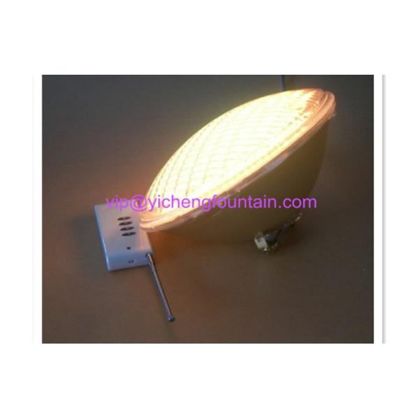 Quality PAR 56 Replacement Bulbs LED Underwater Pool Light With Remote Controller SS Housing for sale