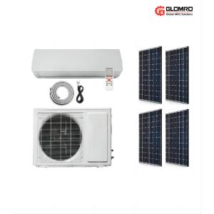 China Frequency Conversion Hybrid AC DC Solar Air Conditioner Wall Split On Grid Energy Saving on sale