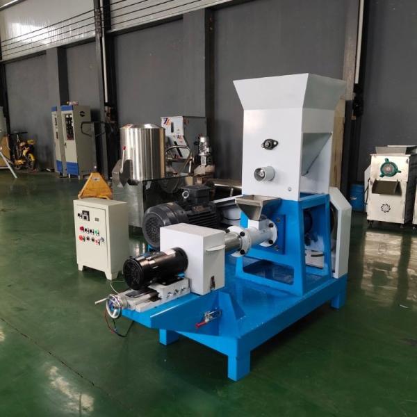 Electrically Heated Stainless Steel Fish Feed Extruder 50-2000kg/h Capacity