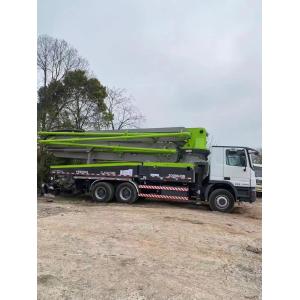 Construction Machinery Zoomlion 47m Used Concrete Pump with 1370mm Feeding