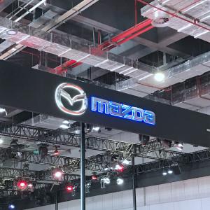 Mazda dealers Custom Vacuum forming Plastic 3D Car Logo Sign