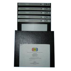 AATCC 88C Crease Retention Replicas Set of 5