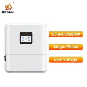 China Hybrid Inverter Mppt 48V 3kw 3.6kw 4.6kw 5Kw 6kw 10Kw 15Kw Dual Single Phase on Off Grid Solar Inverters on sale