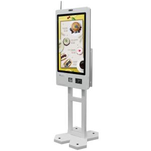 High Resolution Touch Screen Restaurant Ordering Kiosk for Indoor Dining