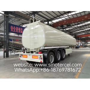SINOTERCEL Three-axle 40 CBM fuel tank semi-trailer