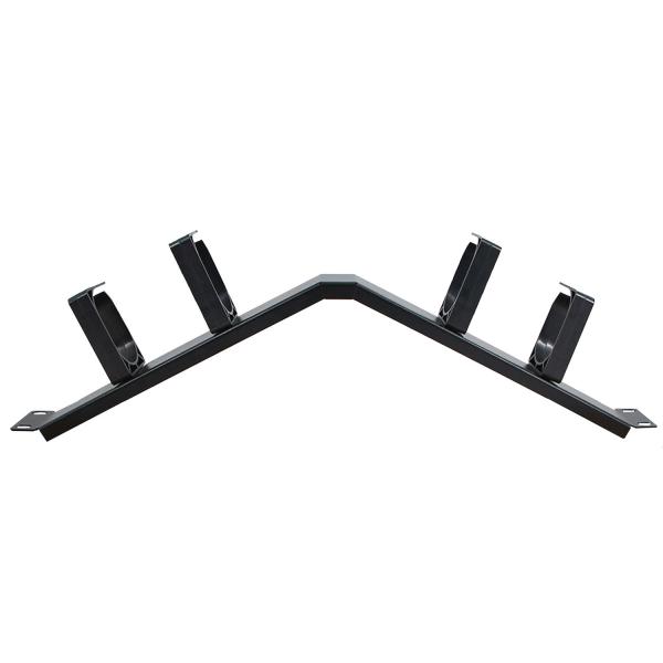 ANSHI 19 Inch Metal Cable Management 4 Ring XL-4020-3C-B