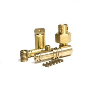 Customization Mechanical Brass CNC Parts Surface Chamfering