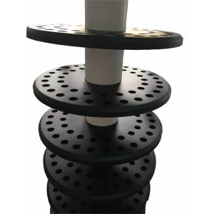 Lockable Plugable Rotating Floor Display Stand Multipurpose Durable