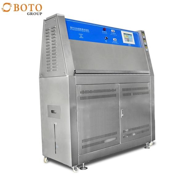 UV Aging Test Equipment with ±0.5℃ Temperature Accuracy Temperature Fluctuation