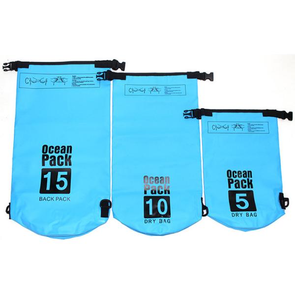 PVC Waterproof Dry Bag Set For Kayaking Floating