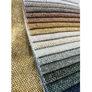 Woven Chenille Sofa Fabric 410gsm Wear Resistant Easy To Clean