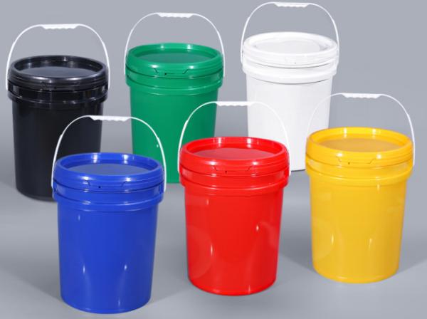 Quality Stackable And Space Saving 5 Gallon Plastic Buckets With Handle for sale