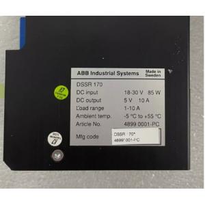 DSSR 170 48990001-PC ABB Power Supply Unit for DC-input