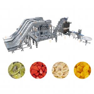 China Mixed Packaging System Dried Fruit Vffs Packaging Machine Snack Food Multihead Weigher on sale