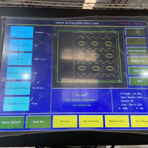 Single Needle Quilting Machine Mattress Machine Computerized Single Head