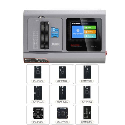 Quality Xhorse Multi Prog Adapters Kit 9 Pieces for Third-Party Automatic HEX ECU TCU Programmer for sale